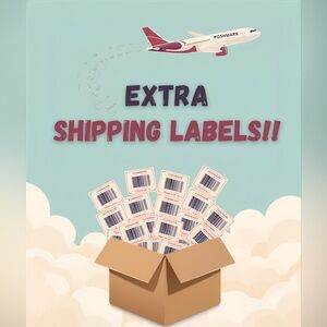 Poshmark Extra Shipping Labels